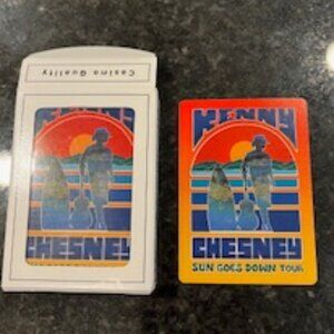 New - Kenny Chesney Playing Cards - FINAL WEEK